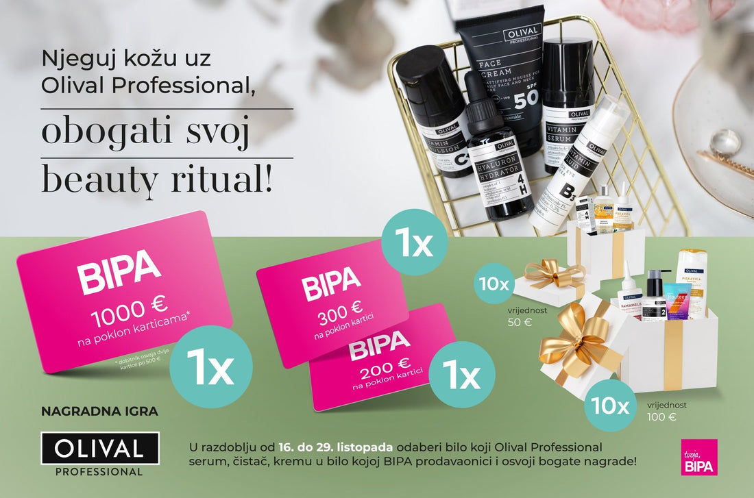 DOBITNICI NAGRADNE IGRE: Njeguj kožu uz Olival Professional, obogati svoj beauty ritual!