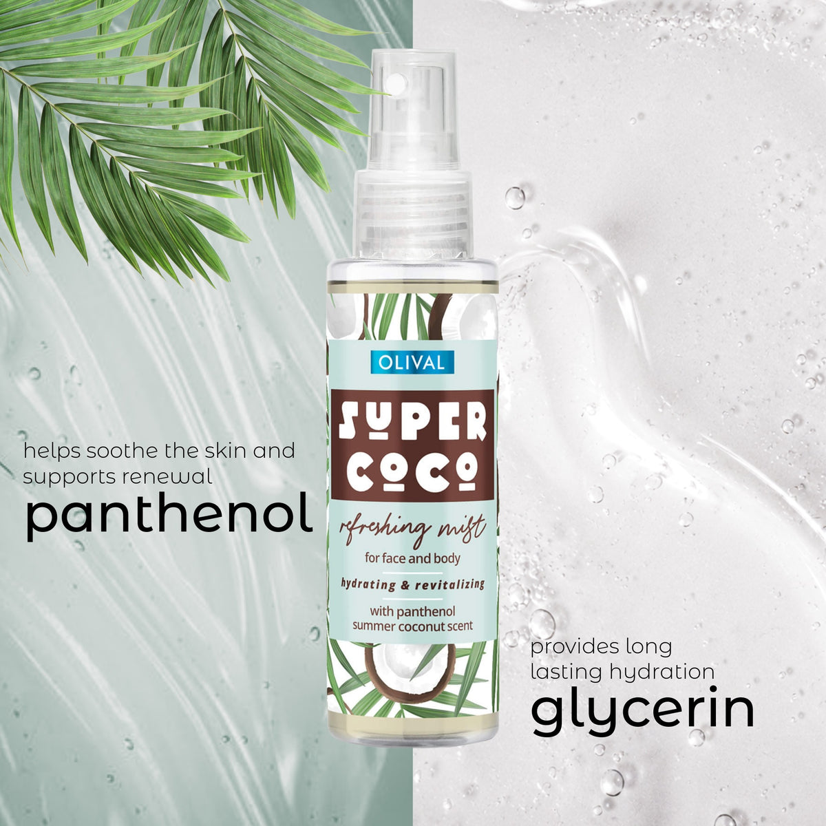 SUPER Coco osvježavajuća maglica za lice i tijelo