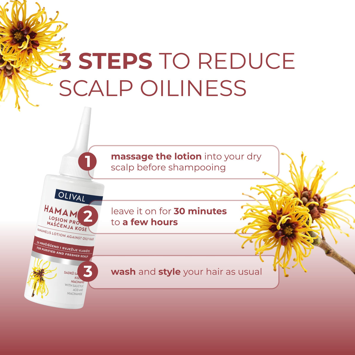  Hamamelis Lotion Against Oily Hair 