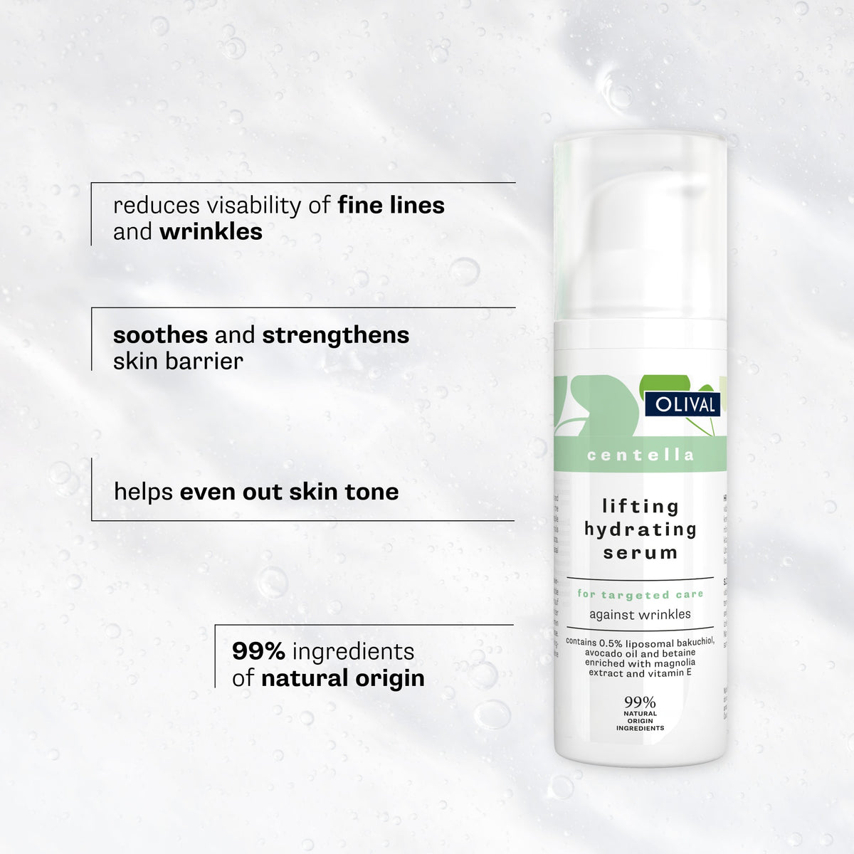 Lifting hidratantni serum za lice Centella