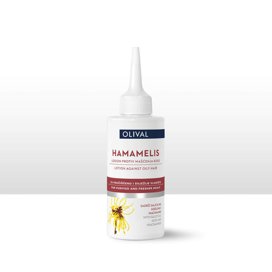 Hamamelis Lotion Against Oily Hair 